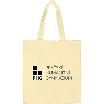 Nákupní taška Velká plátěná taška s potiskem Plátěná PHG taška