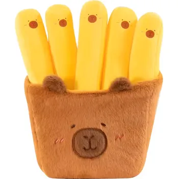 plyšák Adventure Goods Hranolky 40 cm Hnědé