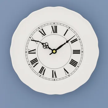 Sada nádobí Hodiny plné 24cm BÍLÉ Český porcelán Dubí