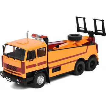 autíčko DeAgostini Jelcz 642 1:43 Kultovní náklaďáky minulé éry časopis s modelem #65 červená