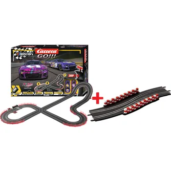 autodráha Autodráha Carrera GO 62582 Nascar Talladega 4.9 + 61647 Šikana