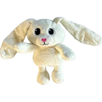 plyšák Roztomilý plyšový králík s vytahovacíma ušima (30 cm) Barva: Bílá