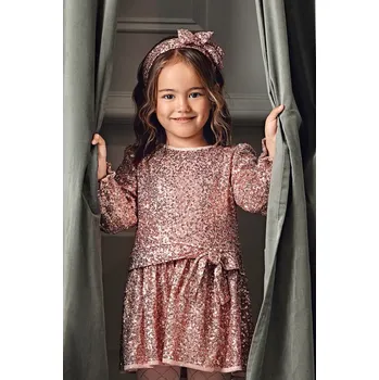 Dívčí šaty Dívčí šaty Abel&Lula růžová barva, mini, 5531 5531.3.Mini.9BYA 30X, vel. 152