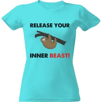 Dámské tričko Tričko s potiskem Release your inner beast! dámské