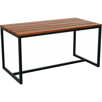 Zahradní stůl Zahradní stůl Abeto s masivním dřevem a ocelovou konstrukcí pinie