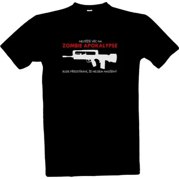 Pánská móda Tričko s potiskem Zombie apokalypsa pánské