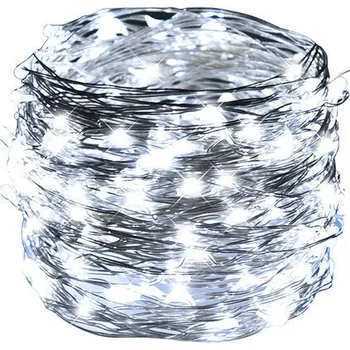 Vánoční dekorace Asao Vnitřní vánoční světelný mikro řetěz - USB konektor (10 m) Osvětlení: Studená bílá