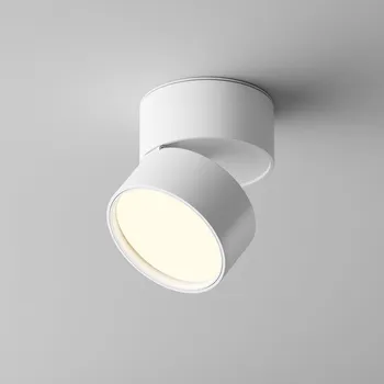 Maytoni Směrovatelné stropní válcové svítidlo Onda Barva: Bílá, Teplota chromatičnosti: 4000 Kelvinů, Průměr: 85 mm C024CL-L12W4K Směrovatelné stropní válcové svítidlo Onda