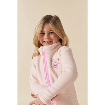 POIVRE BLANC RUBY-BBGL MICRO FLEECE JACKET BABY PINK Velikost: 3 roky / 98 cm