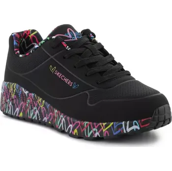 Dětská móda Dětská obuv Lovely Luv Jr 314976L-BKMT - Skechers EU 35