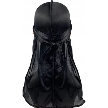Čepice Hedvábný šátek na vlasy hidžáb durag čepice na spaní pro piráty čepice