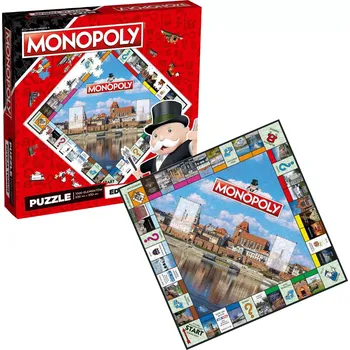Puzzle Puzzle MONOPOLY Toruň – 1000 dílků
