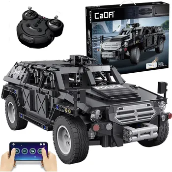 RC model auta CaDA Fierce Warrior SUV 1:12 Černá