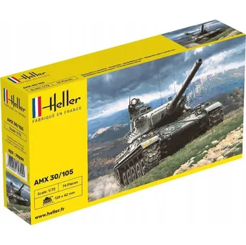 Plastikový model Vojenský Model HELLER AMX 30/105 Heller MH-79899