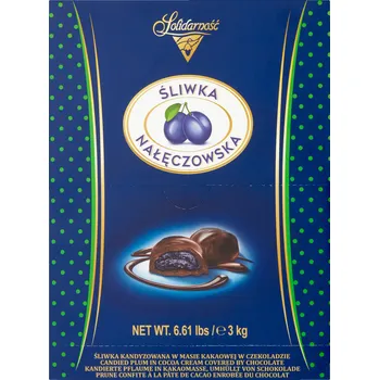 Čokoláda Solidarność Nałęczowska Švestka v čokoládě 3 kg