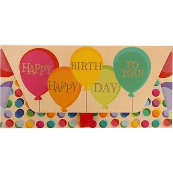 Artebene Dárková obálka/23x11cm/Kraft/Luftballo