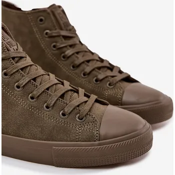 Sada pánského spodního prádla Pánské zateplené tenisky Big Star HI-POLY SYSTEM – khaki Velikost: 41