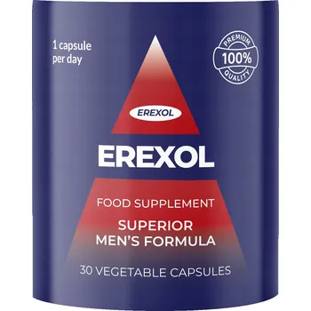 Doplněk stravy Erexol pro muže, 30 kapslí s Macou ks