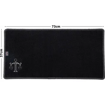 Hotová velurová rohožka 37 x 74 cm