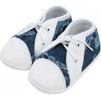 Capáčky kojenecké capáčky tenisky new baby modré 0–3 měsíce