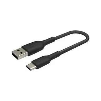 Datový kabel Belkin BOOST CHARGE™ USB-C/USB-A kabel, 15cm, černý - odolný