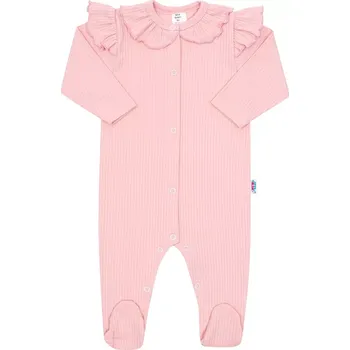 Kojenecký overall kojenecký bavlněný overal new baby stripes růžový 86 (12–18 m)
