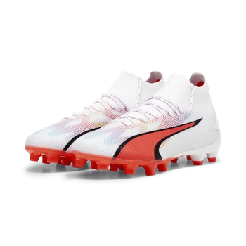 Kopačky Puma ULTRA Pro FG/AG bílá/červená EUR 40