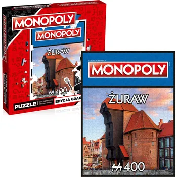 Puzzle puzzle WINNING MOVES Monopoly Gdaňsk Žuraw 1000 dílků