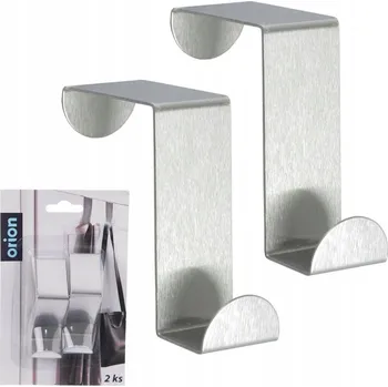 Věšák Háček bez vrtání Orion šedý