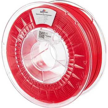 Filament SPECTRUM PLA Premium 1.75mm TRUE RED 1kg