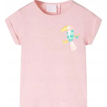 Chlapecké tričko Dětské tričko s krátkým rukávem, světle růžové, velikost 104 Lumarko!