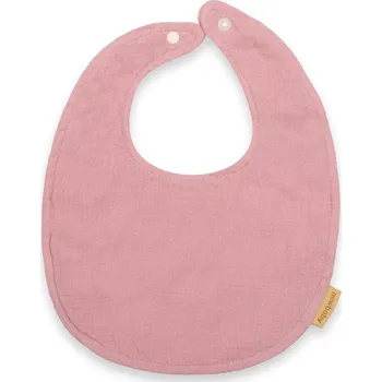 mušelínový dětský bryndák new baby růžový