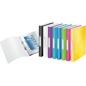 LEITZ Desky s 2kroužkovým mechanismem WOW, černá