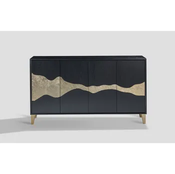 Komoda Livin Hill Komoda STILIG černá MDF 150 cm / ST374