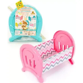 Skládací postýlka pro panenky velká