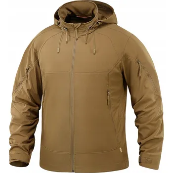 Pánská zimní taktická bunda M-Tac s kapucí a nylonovou Zimní Bunda Flash Coyote XL