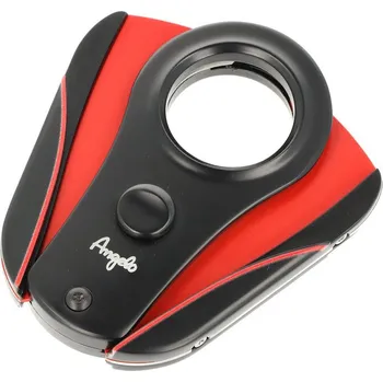 Humidor Doutníkový ořezávač Angelo Red Ring, 25mm