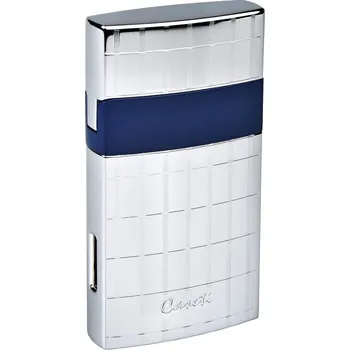 Zapalovač Tryskový zapalovač Caseti Nice chrome-blue