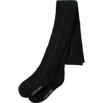 VidaXL Dětské punčocháče černé bavlna velikost 116