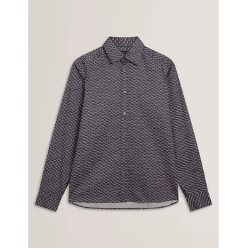 Pánská košile Košile Ted Baker Dk-Grey 1183115 L (4)