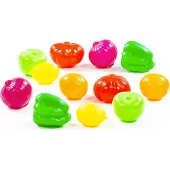 Dětská kuchyňka Wader Polesie Souprava potravin z přírody 14cm