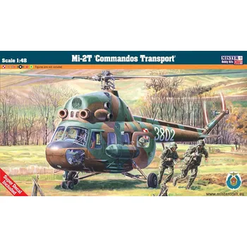 Plastikový model Transportér Mi-2T Commandos Mister Craft Model 1:48