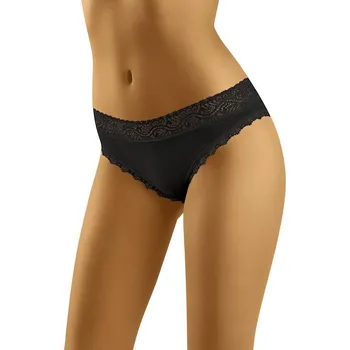 Dámská móda Kalhotky Wol-Bar Soft Lovely Barva: Černá, Velikost: XL