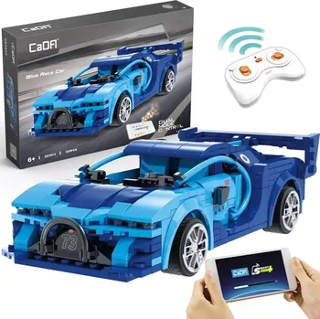 RC model auta CaDA Blue Race Car Remote Control RC Vehicle Dual Mode 325 ks