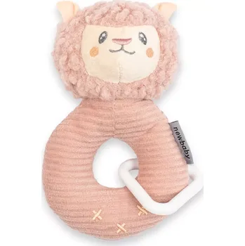 Plyšové chrastítko New Baby lama