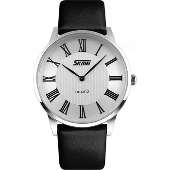 Hodinky Pánské hodinky - SKMEI - analogové, kožený řemínek