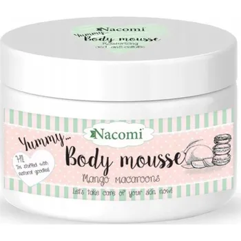 Nacomi Tělový Mousse Mango Macarons 180 ml