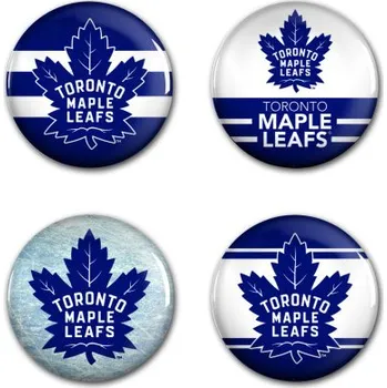 Puk WinCraft Odznaky Toronto Maple Leafs 4set 1043693