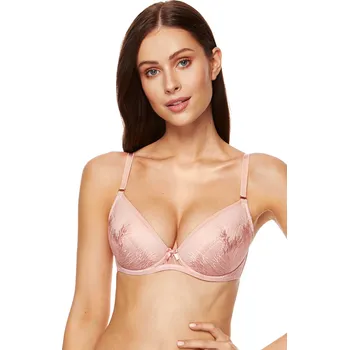 Dámské spodní prádlo Podprsenka Gorteks Mable/B1 Barva: Růžová, Velikost: 70E