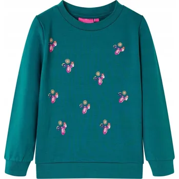 Chlapecká mikina Dětská mikina, tmavě zelená, velikost 128